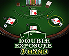 Blackjack Double Exposure 3 Hand